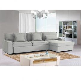 Corner sofa with pull out bed